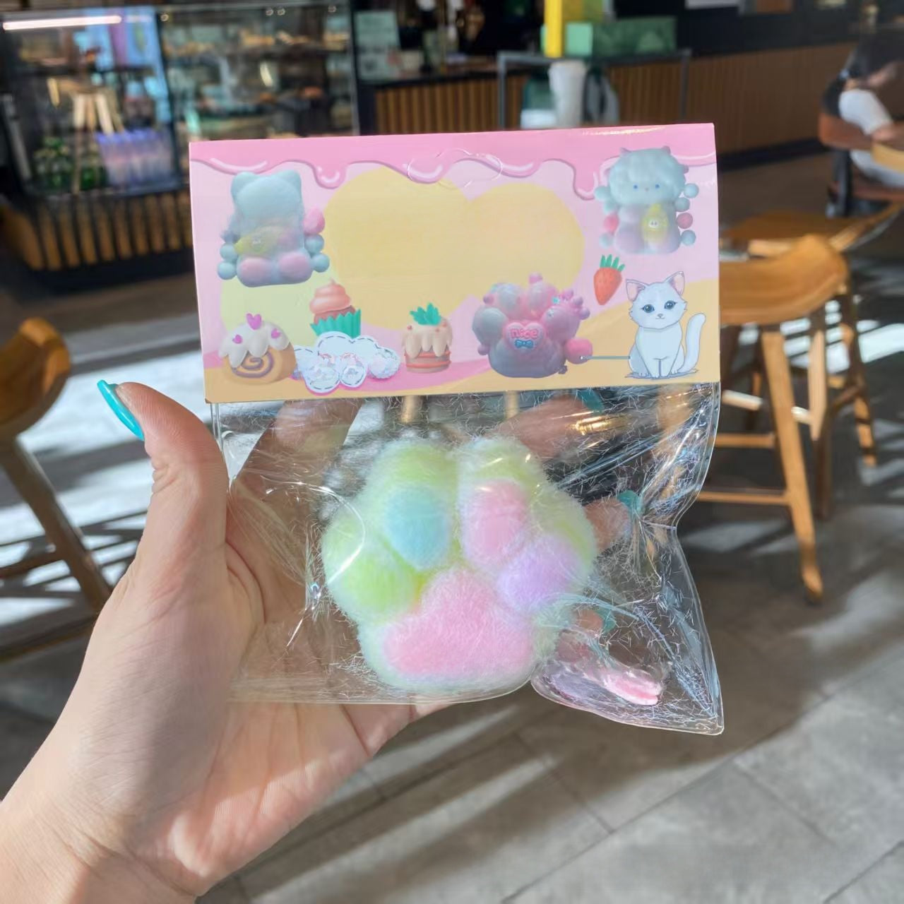 Soft Gel Cat Paw Stress Relief Toy