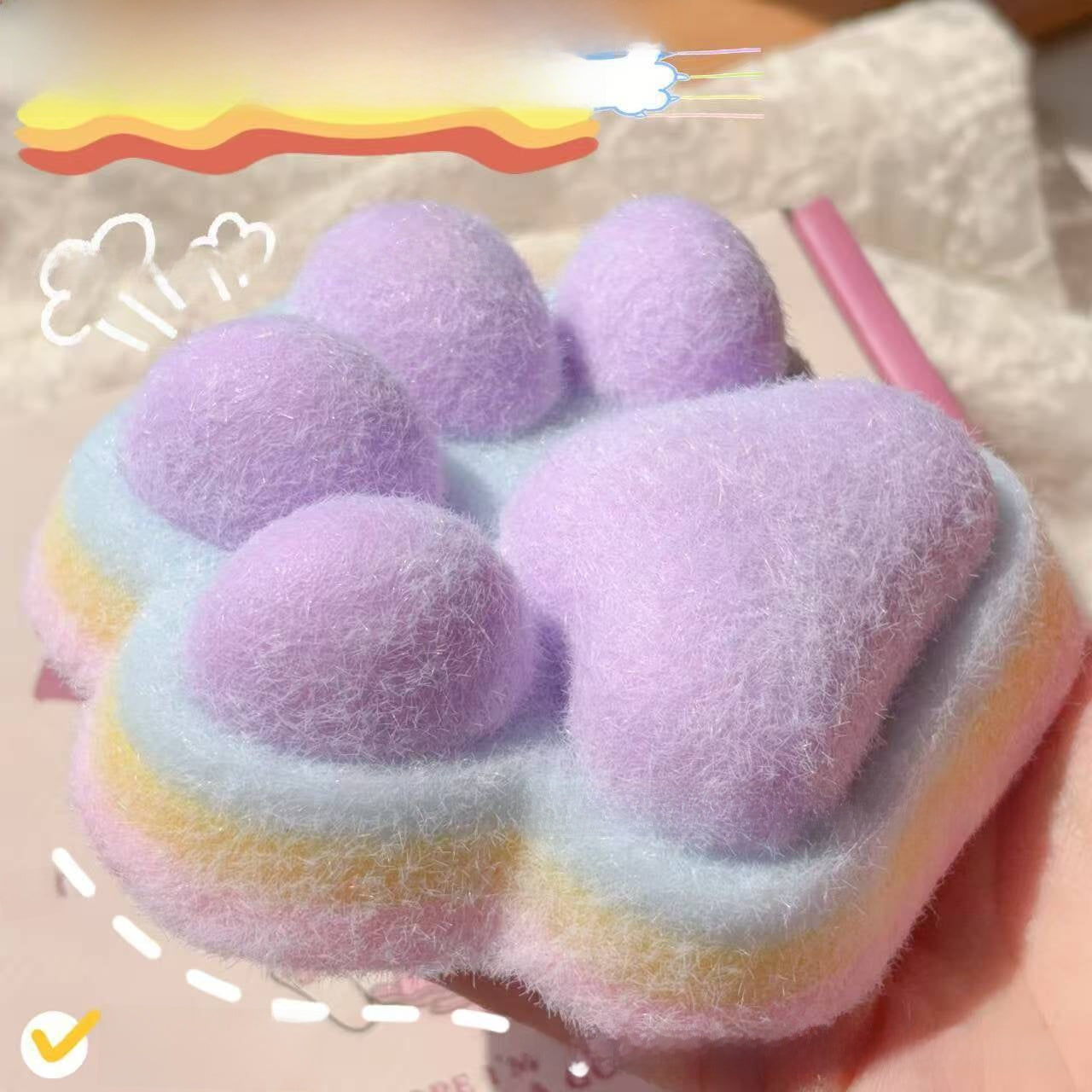 Soft Gel Cat Paw Stress Relief Toy