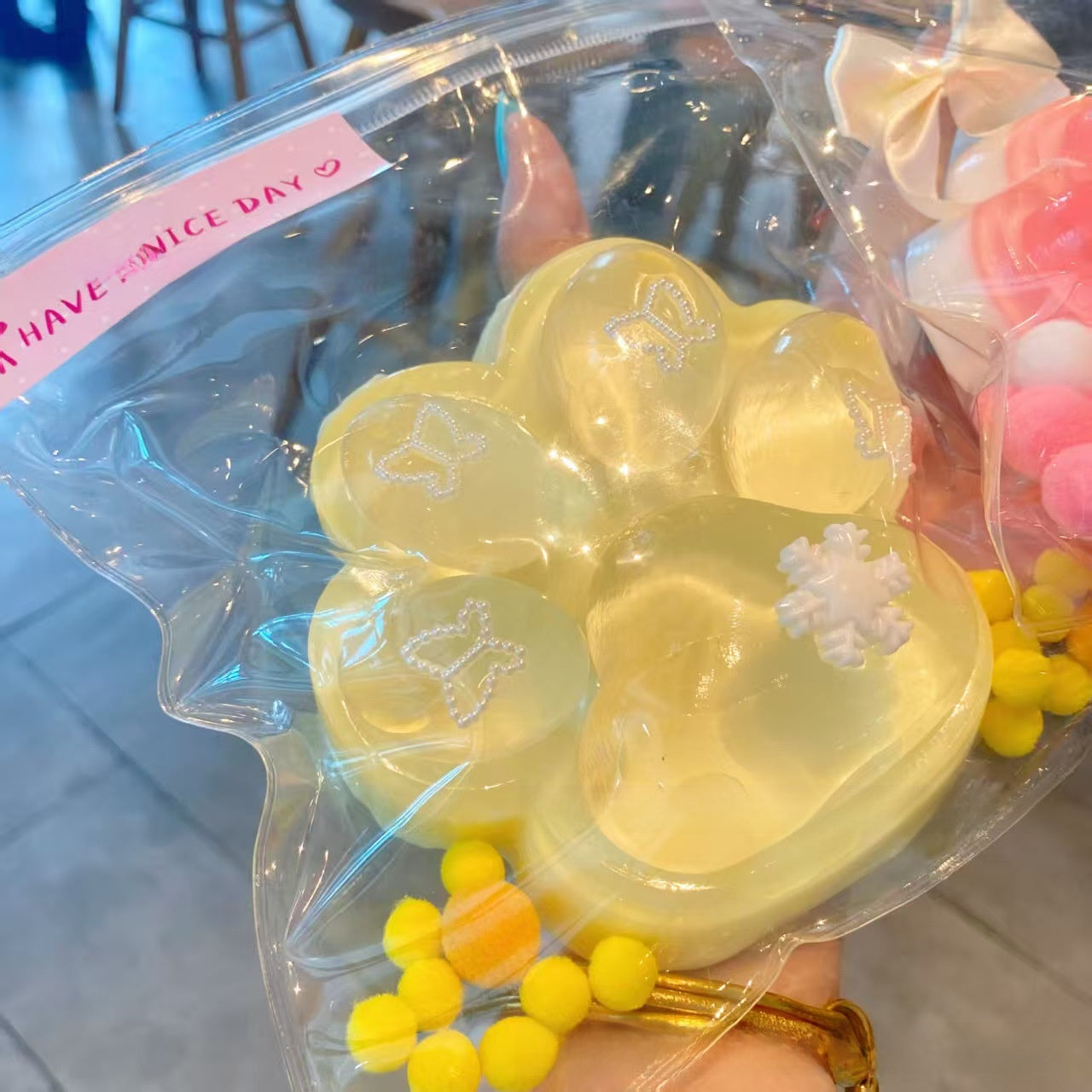 Soft Gel Cat Paw Stress Relief Toy