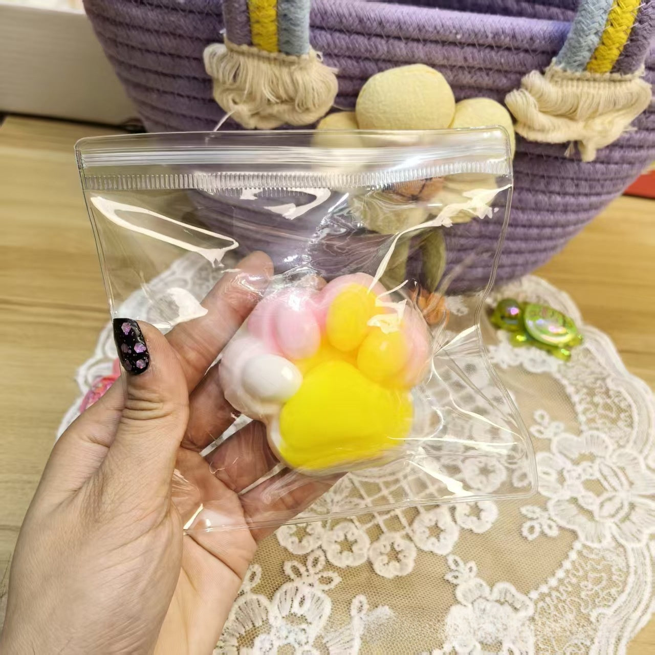 Soft Gel Cat Paw Stress Relief Toy