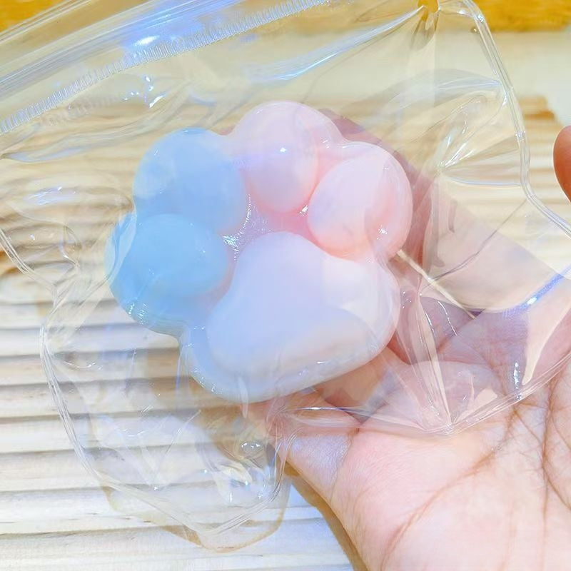 Soft Gel Cat Paw Stress Relief Toy