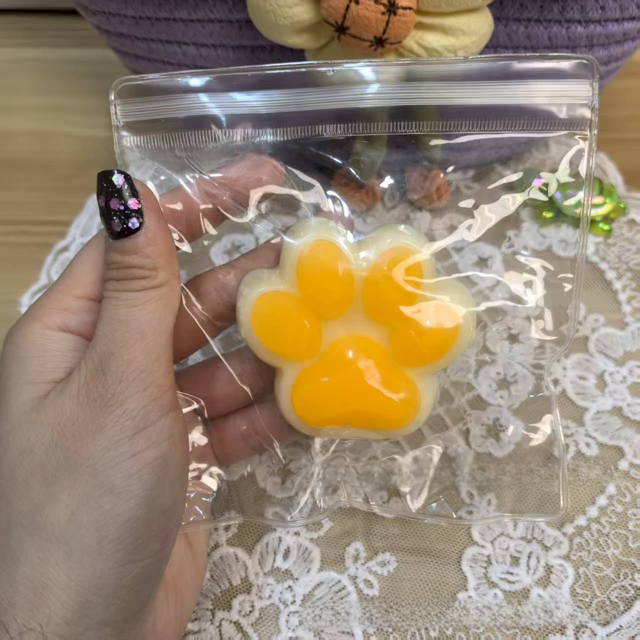 Soft Gel Cat Paw Stress Relief Toy